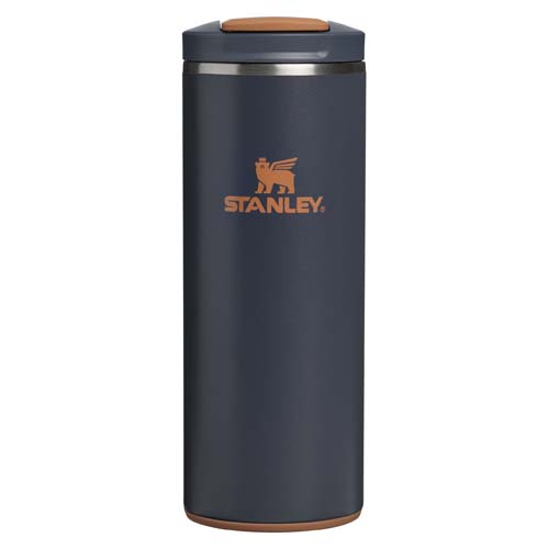 Gobelet voyage personnalisé 350 ml Stanley Transit Fliptop Bleu minéral